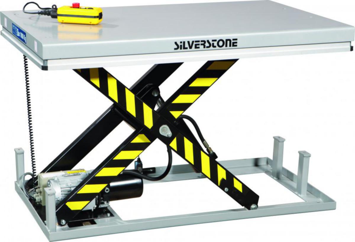 Lyftbord Silverstone HW stationärt - LYFTBORD SILVERSTONE HW1001220 1300X820MM. 1000KG. 220V 1-FAS