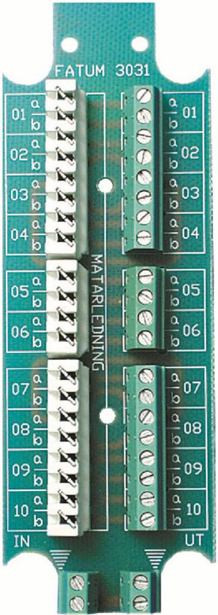 Teleplint 10 par, slits/skruv - TELEPLINT 10 PAR SLITS/SKRUV Fatum Modul
