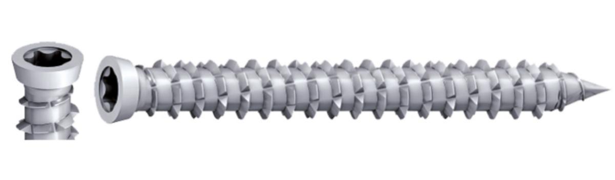 Betongskruv RA-U blankförzinkad - BETONGSKRUV RA-U 7.5X120 100ST