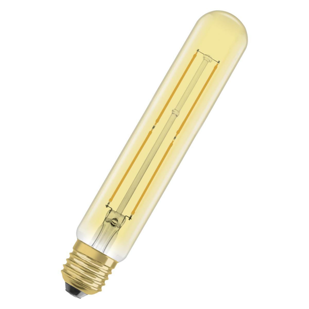 LED-lampa Vintage 1906, Tub, Guld, ej dimbar - LED TUB GULD 820 E27 4099854091889