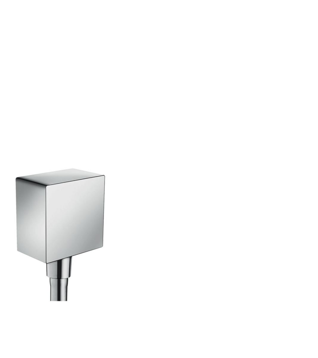 Slanganslutning Fixfit slangvinkel Square, Hansgrohe - HANSGROHE DUSCHSLANGSANSLUTN. FIXFIT SQUARE