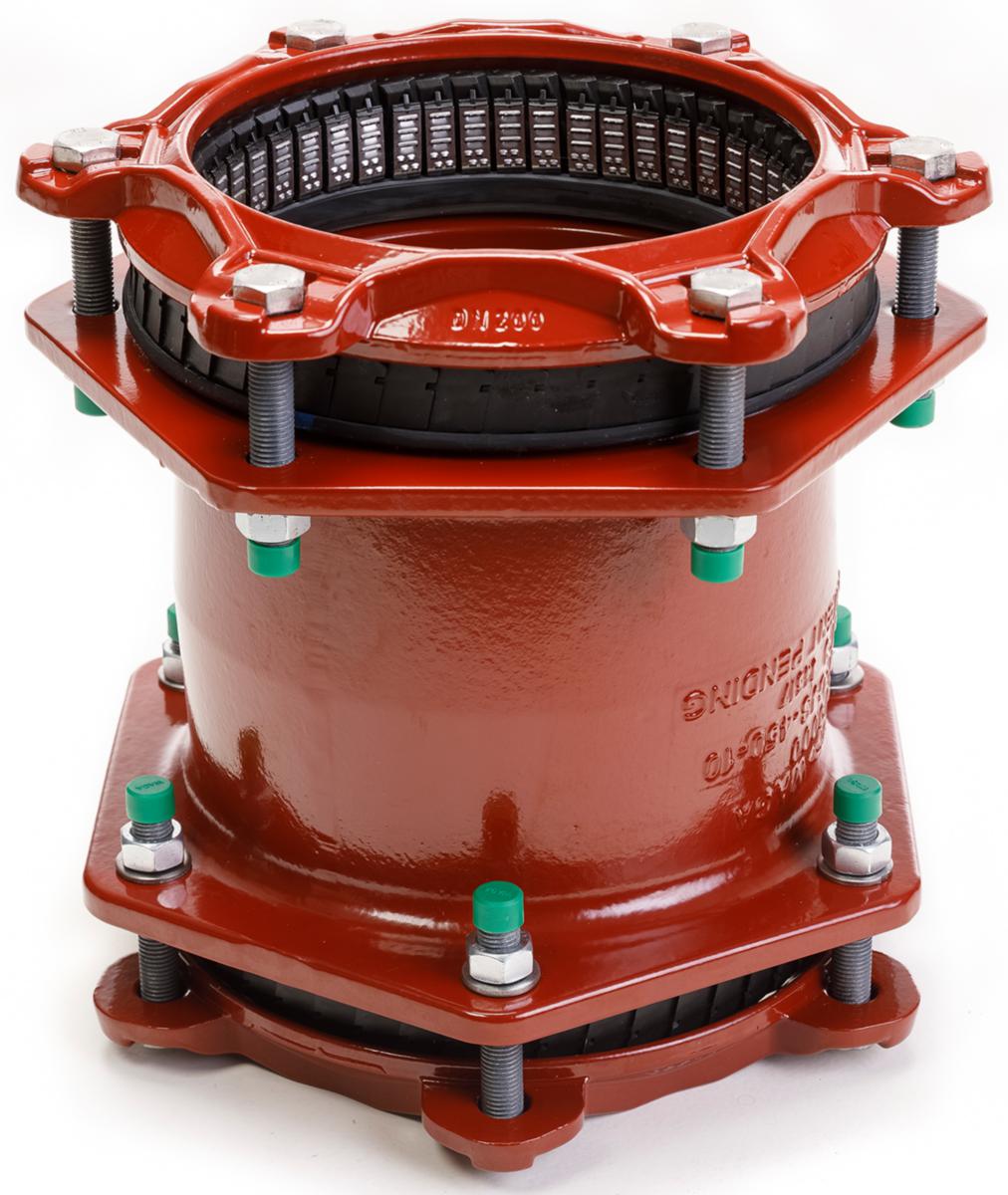 Dragfast Koppling MULTI/JOINT 3007 - DN100 MULTIJOINT RAK TOL 104-132 A4 EPDM