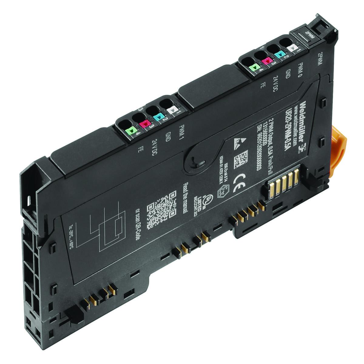Modul med pulsbreddsmodulering u-remote - UTG MOD PWM 0,5 A UR20-2PWM-PN-0.5A