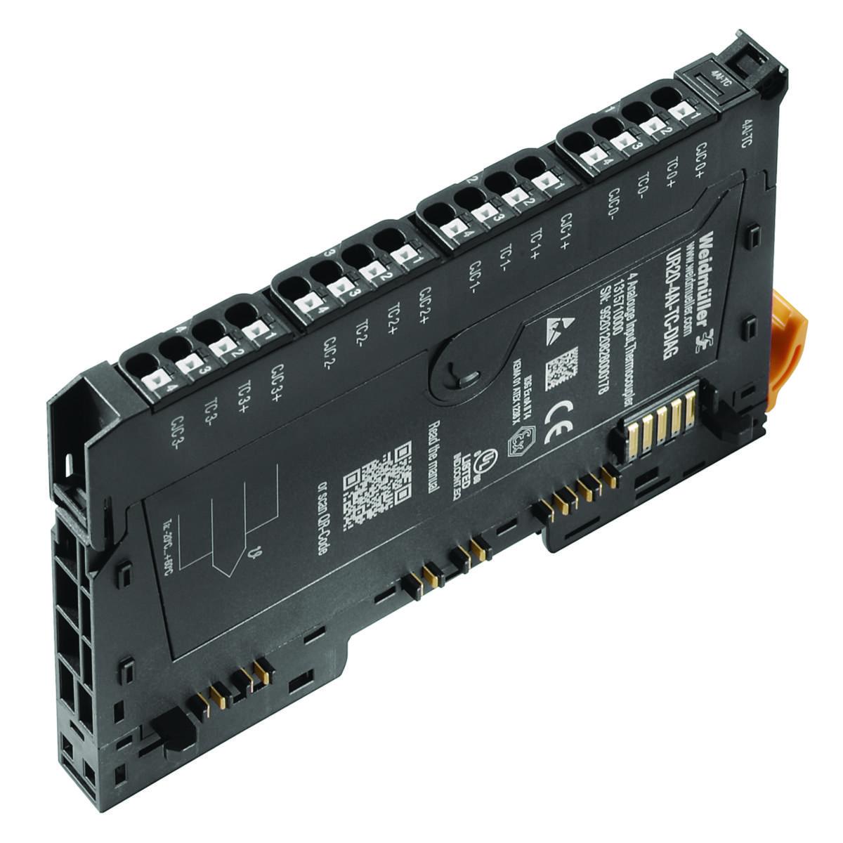 Temperaturmodul u-remote - INGÅNGSMODUL 4 ST ANALOGA TEMP UR20-4AI-TC-DIAG