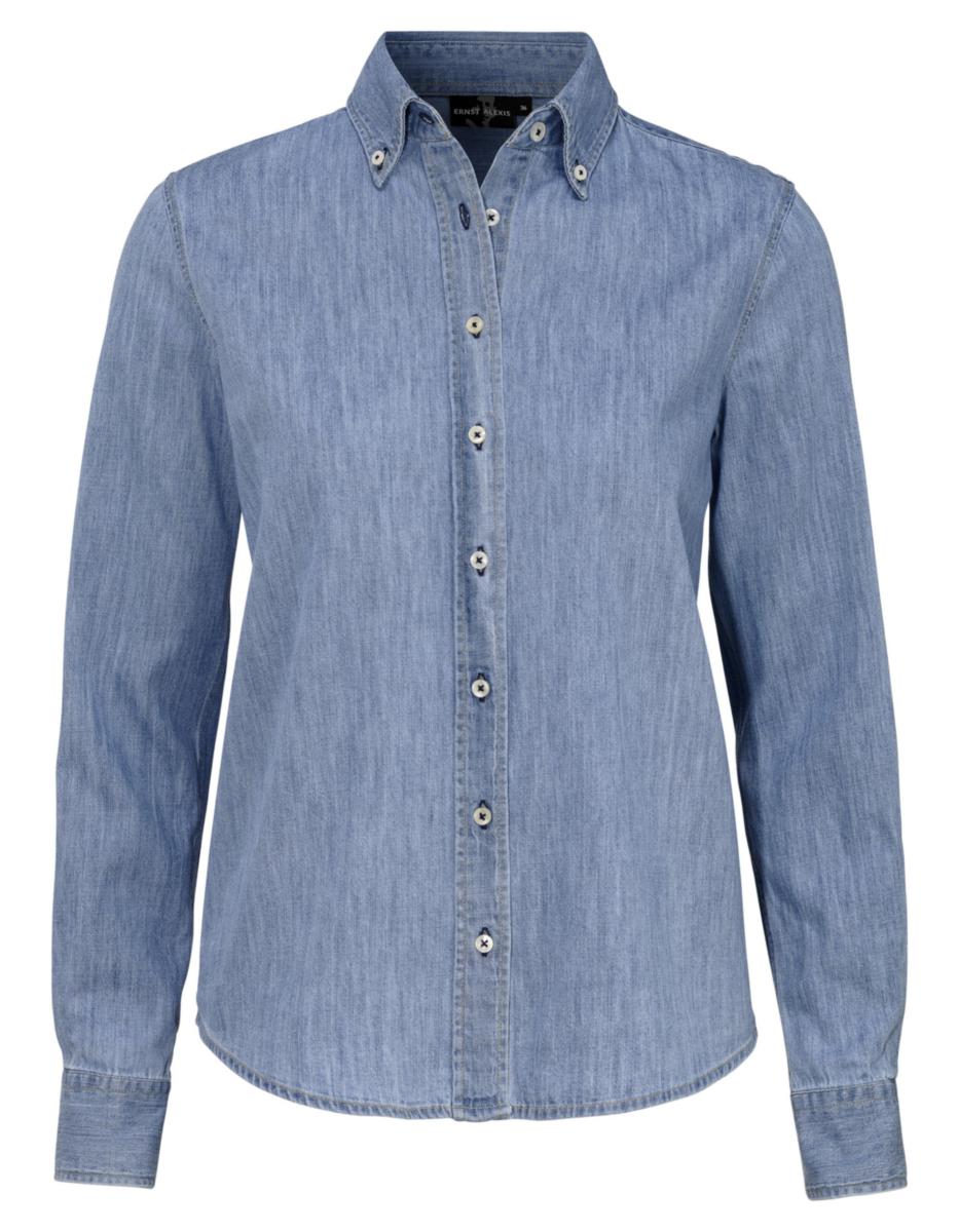 Skjorta Ernst Alexis 6790 Denim Dam - SKJORTA EA 6790-20 DAM ULTRA LJUSBLÅ 34