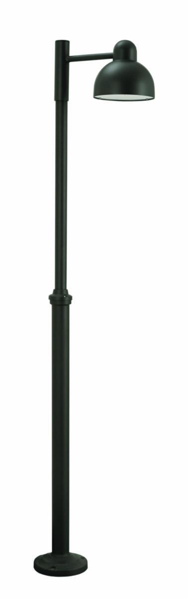 Lykthus och stolpe Koster LED, Norlys - STOLPARMATUR KOSTER 1914 GRAF 3000K 1X17,5W