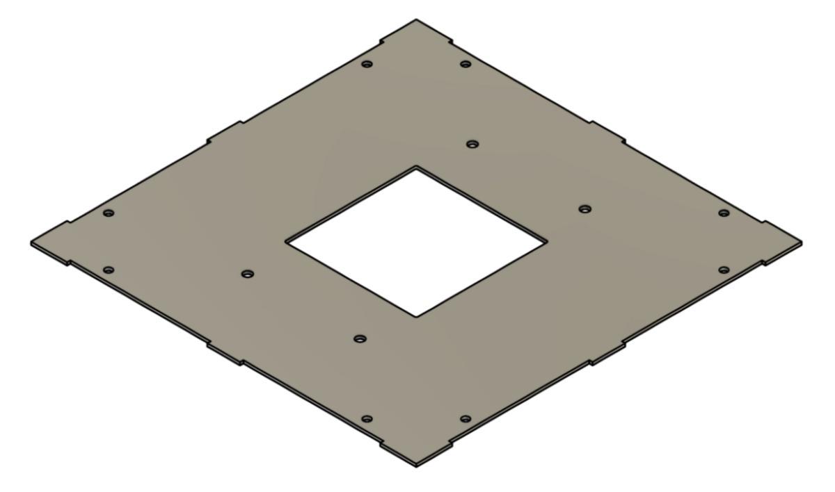 Adapterplatta 600x600 - ADAPTERPLATTA HYC200-APT 600X600 ALPITRONIC HYC200-APT