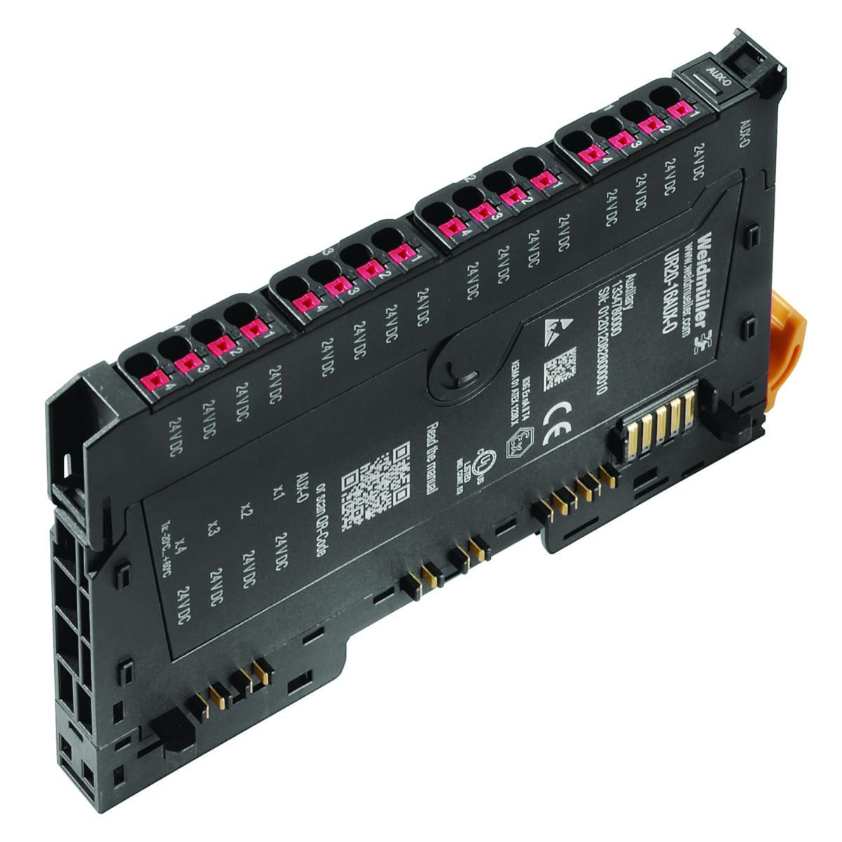 Distributionsmodul u-remote - SP MATNING UTG DISTR 24VDC UR20-16AUX-O