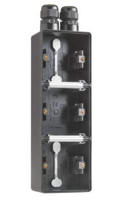 Förhöjn ram 3f v 2 m20 vit 701-84352 - förhöjningsram 3-f...