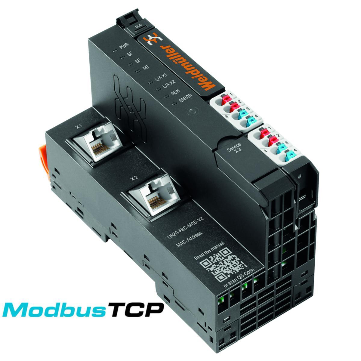 Fältbusskopplare u-remote - FÄLTBUSK UR20-FBC-MOD-TCP-V2 UR20-FBC-MOD-TCP-V2