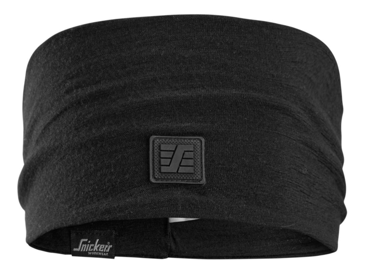 Headband Snickers 9019 Merino Wool - HEADBAND SNICKERS 9019 BLACK MERINO WOOL ONE SIZE