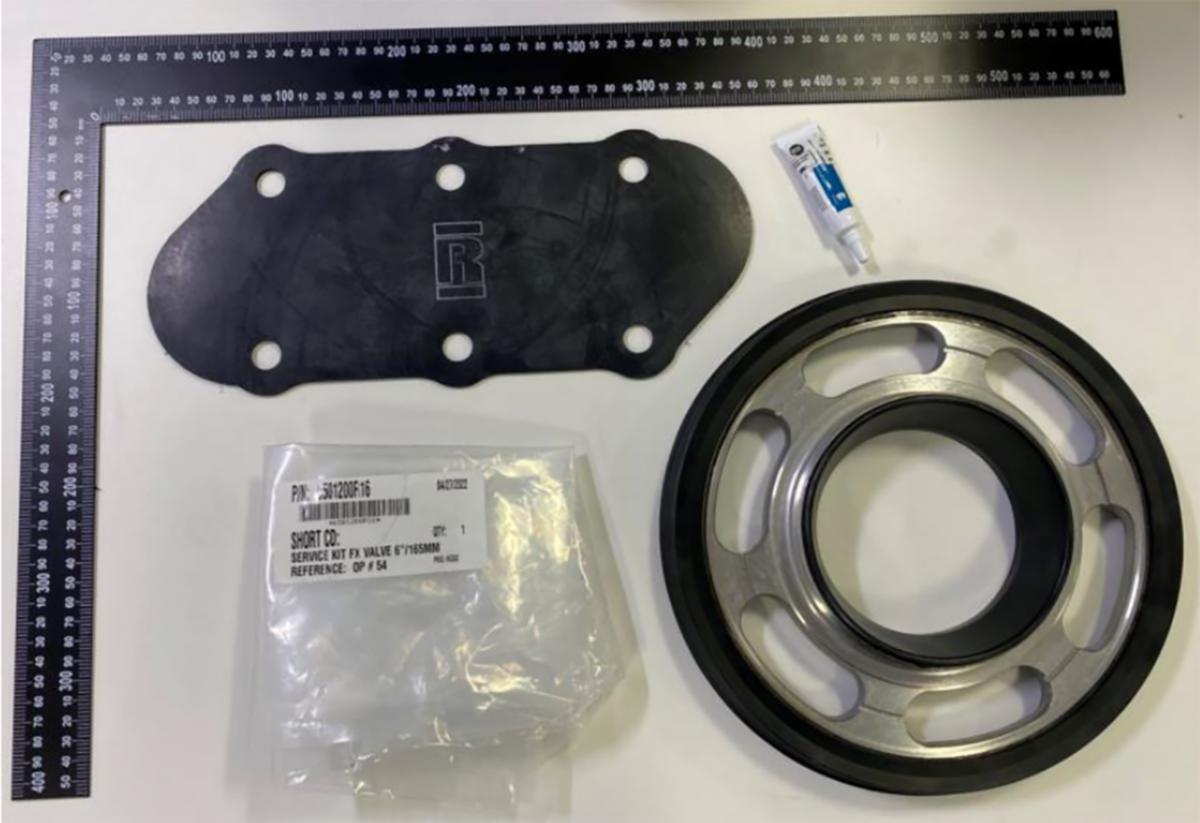 Dry Pipe Valve Gasket Kit - DN150 MODEL FX DRY VALVE SERVICE KIT