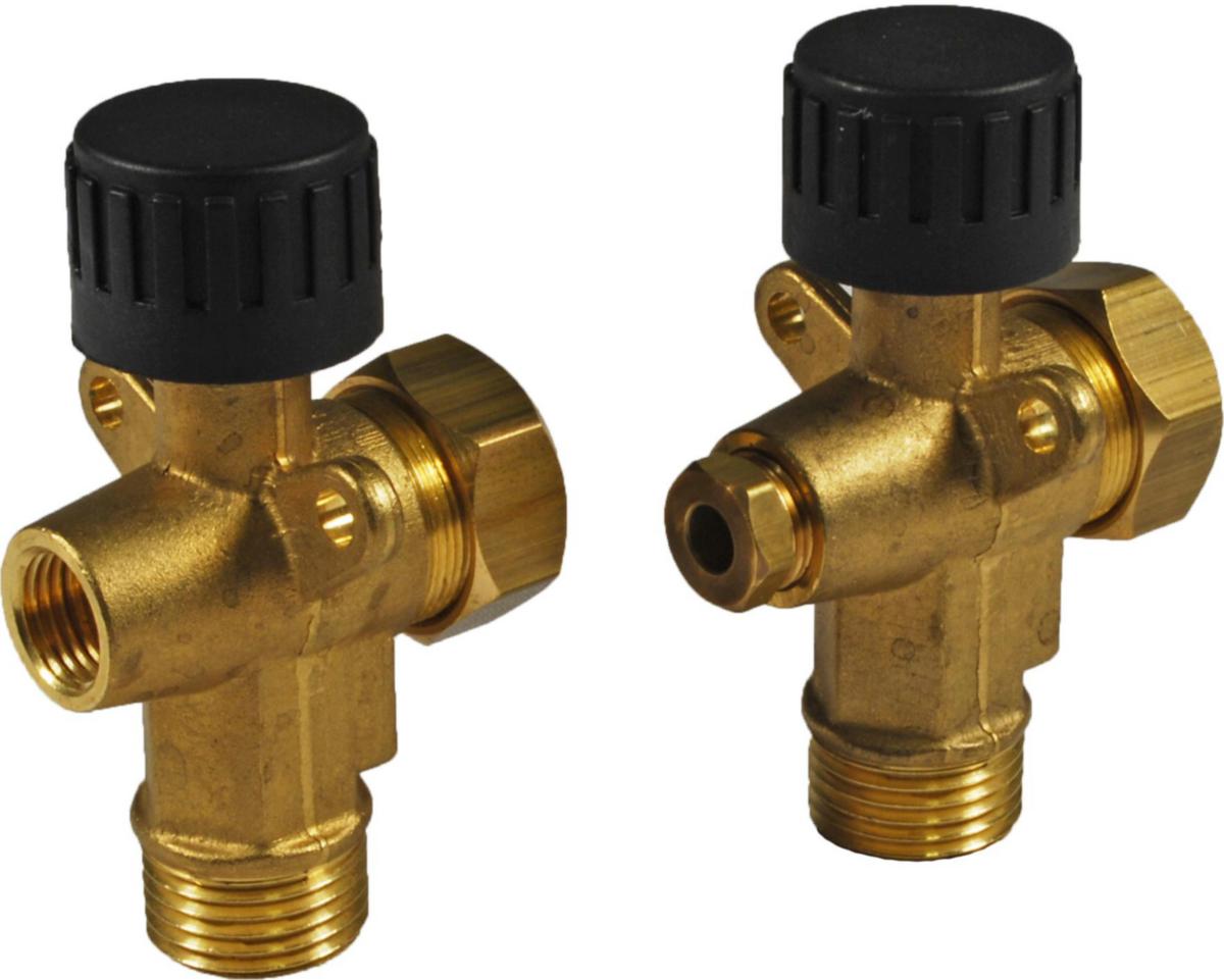 Over- and under-vent valves for water level control - 15 WATER STATUS VALVES WITH PACKAGING