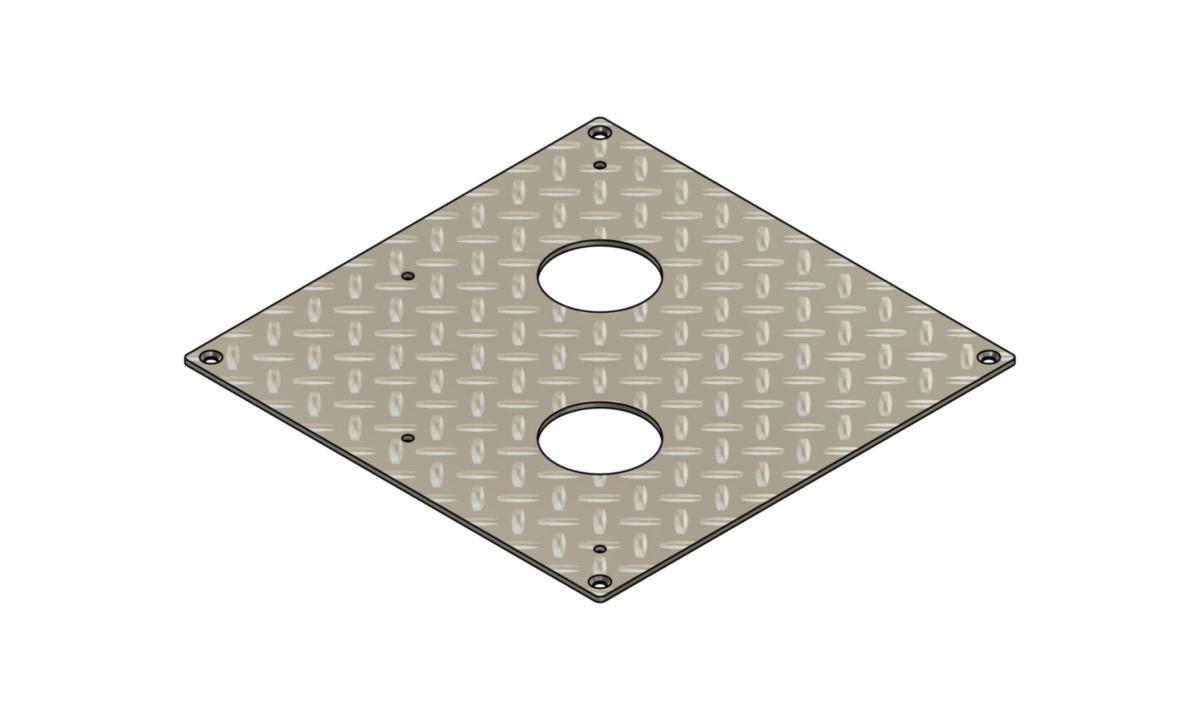 Adapterplatta 450x450 - ADAPTERPLATTA 450X450-LCS 450X450 KEMPOWER LCS