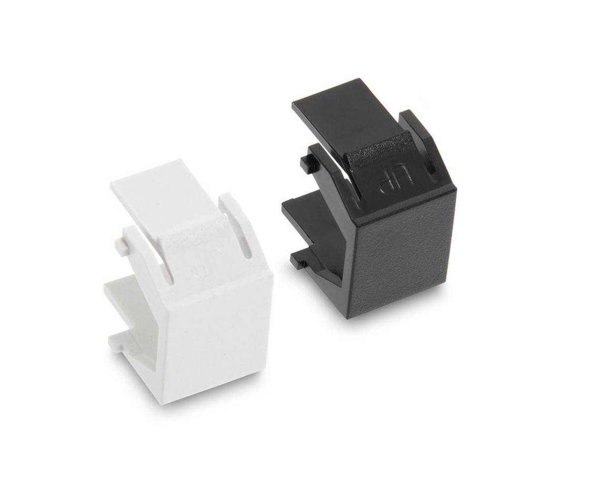 Blindplugg Keystone, Eurolan - BLINDPLUGG KEYSTONE VIT 16B-00-00WT