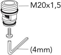 Anslutningsnippel, Gustavsberg