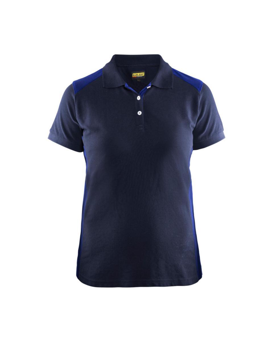 Pikétröja Blåkläder 3390-1050 - PIKÉTRÖJA BLK 3390-1050 DAM MARIN/BLÅ STL 3XL