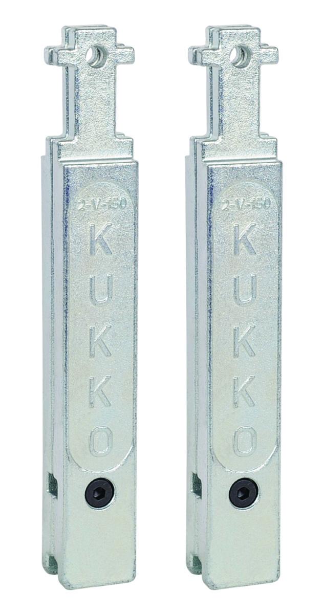 Förlängare Kukko V - FÖRLÄNGARE KUKKO 1-V-100-P SPÄNNDJUP 100MM 2-PACK