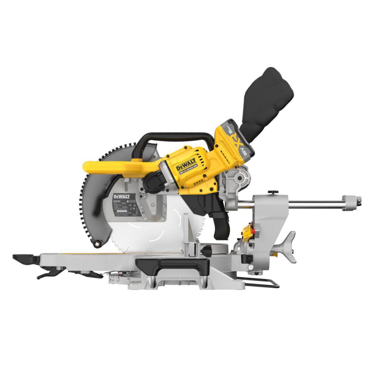 Kap-/gersåg DEWALT DCS782XW2 - KAP-/GERINGSSÅGSKIT DEWALT DCS782XW2-QW 18V XR 305MM