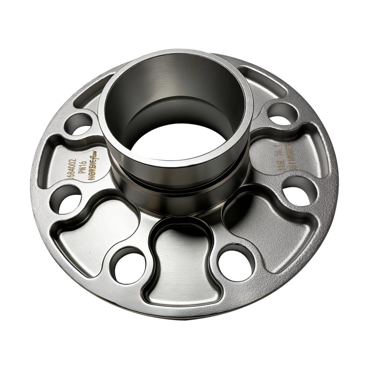 ÖÖ - Rillad syrafast rostfritt flänsadapter, a-collection - GRVD FLNG ADAPTER DN50 PN16 316L-60.3MM