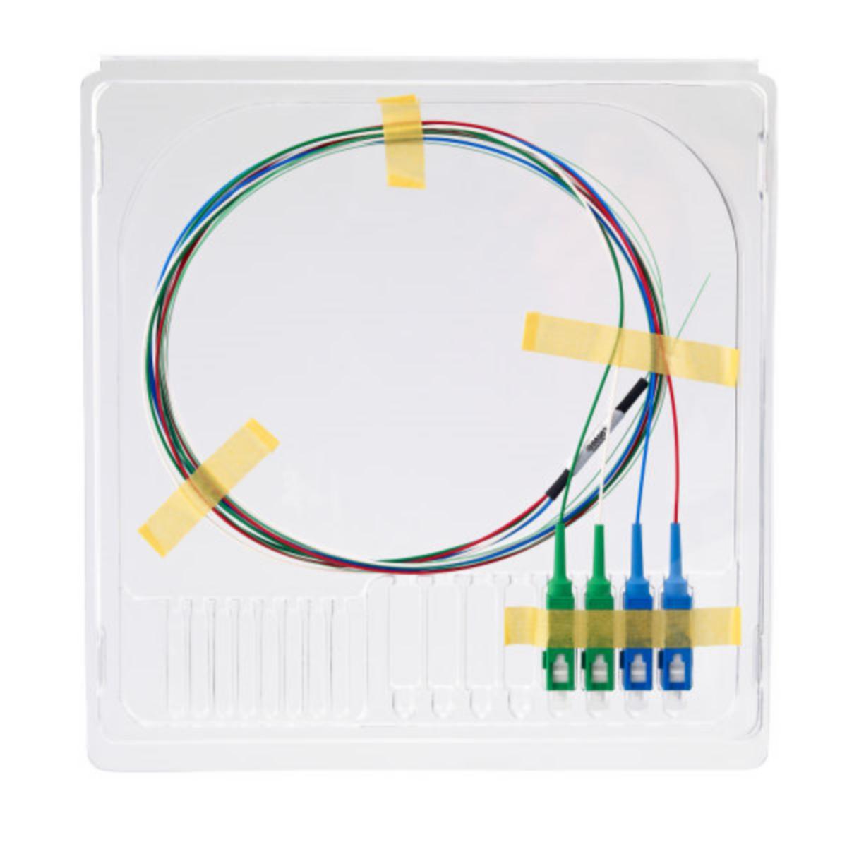 Fanout Single Mode 4-Ribbon, Melbye - 4-RIBBON FANOUT, G652D, 2m
