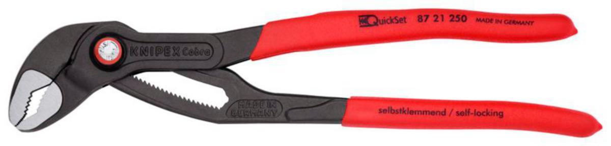 Polygrip key Knipex 8721 - Vannpumpetang 8721 250mm Knipex Quickset gripev 46mm
