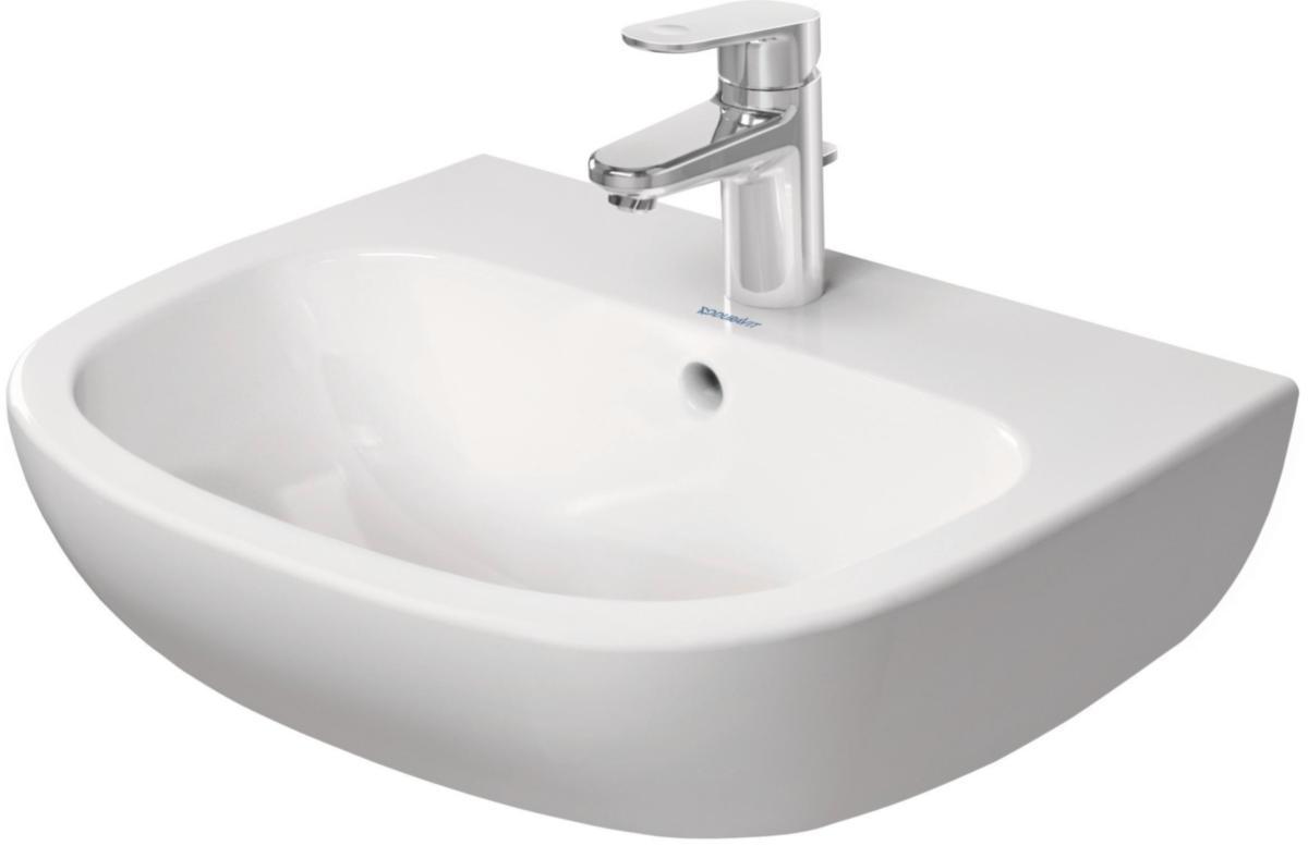 Tvättställ D-Code, Duravit - DURAVIT TVÄTTSTÄLL D-CODE BULT, 550X430 BL.HÅL