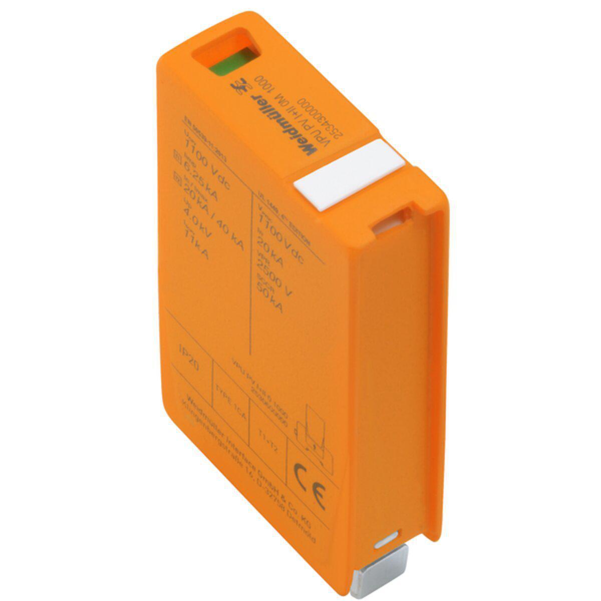 Överspänningsskydd - ÖVERSP. I/II, 1000VDC VPU PV I+II 0 1000