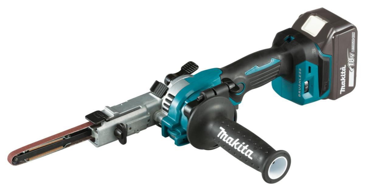 Fingerslip Makita DBS180Z SOLO - BANDSLIPMASKIN MAKITA DBS180Z 18V 6-1700RPM 9MM SOLO