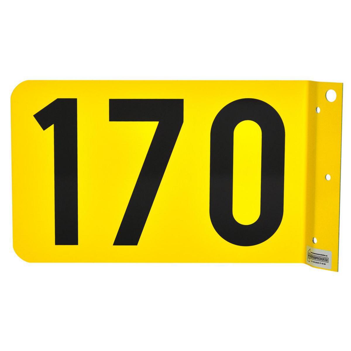 Flygnummerskylt F23 - FLYGNUMMERSKYLT F23-170