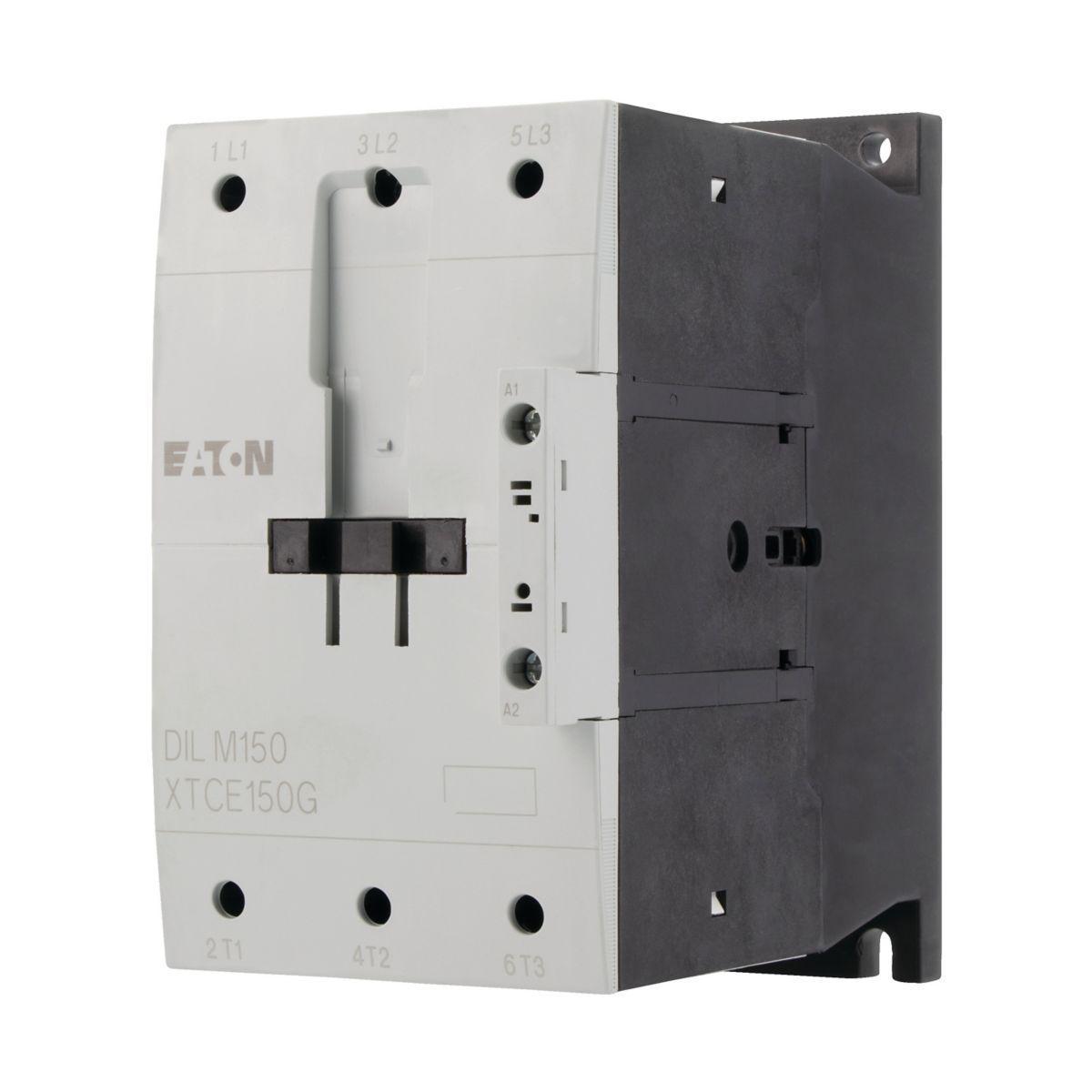 Kontaktor 3-polig DILM40-DILM170, Växelspänningsmanöver - KONTAKTOR 75KW 150A DILM150 RAC440