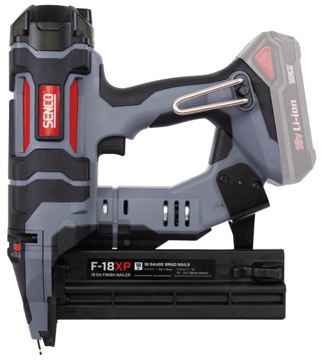 Dyckertpistol SENCO Fusion F-18XP SOLO - DYCKERTPISTOL FUSION F-18XP 1,2MM 0° UTAN BATTERI 15-55MM