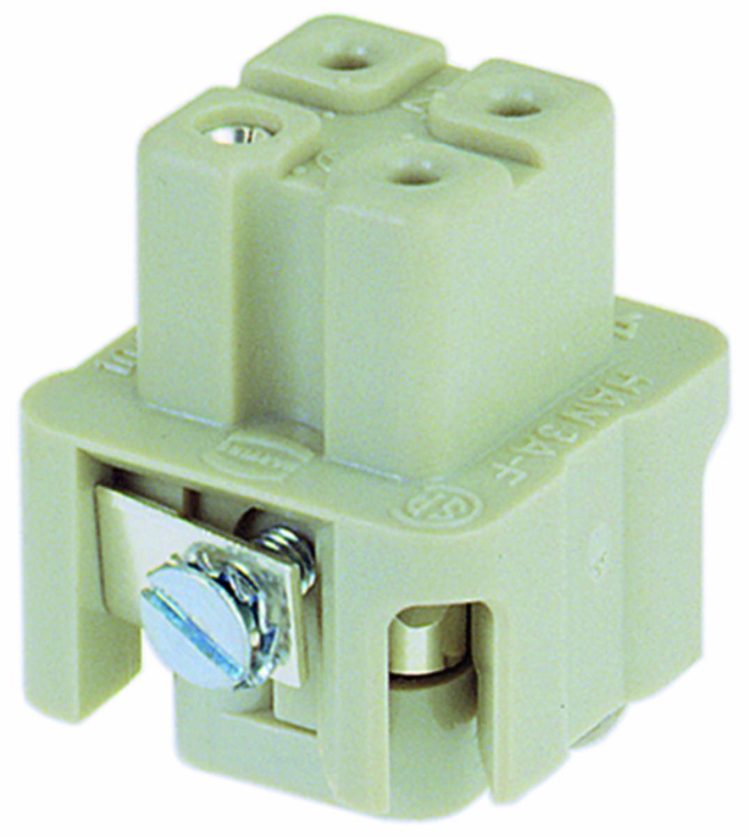 Inserts Han E - FEMALE INSERT HAN3A SCREW 9200032711