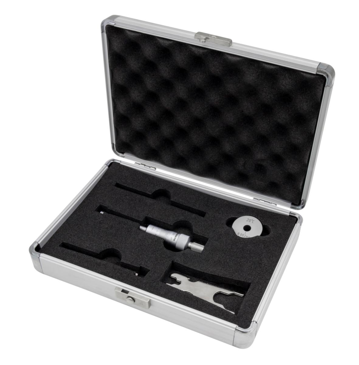 Mikrometer Diesella Invändig 3-punkt - MIKROMETER INVÄNDIG 3-PUNKT 8-10MM FÖRL. & KONTROLLRING
