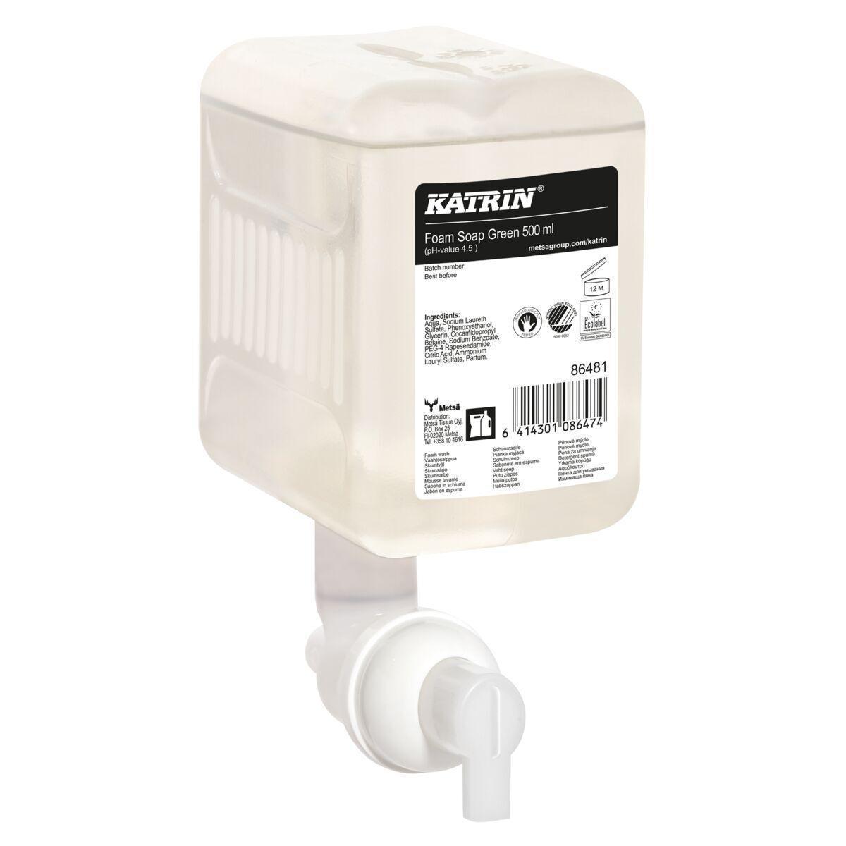 Foam Soap Katrin Green - SOAP FOAM KATRIN GREEN 500ML