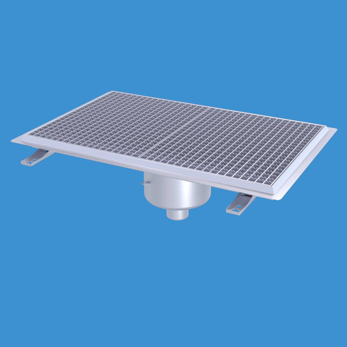 Golvbrunn Furo 113, 800x500mm. Furhoffs - GOLVBRUNN FURO113 800x500 B75 FÖR MASSAGOLV