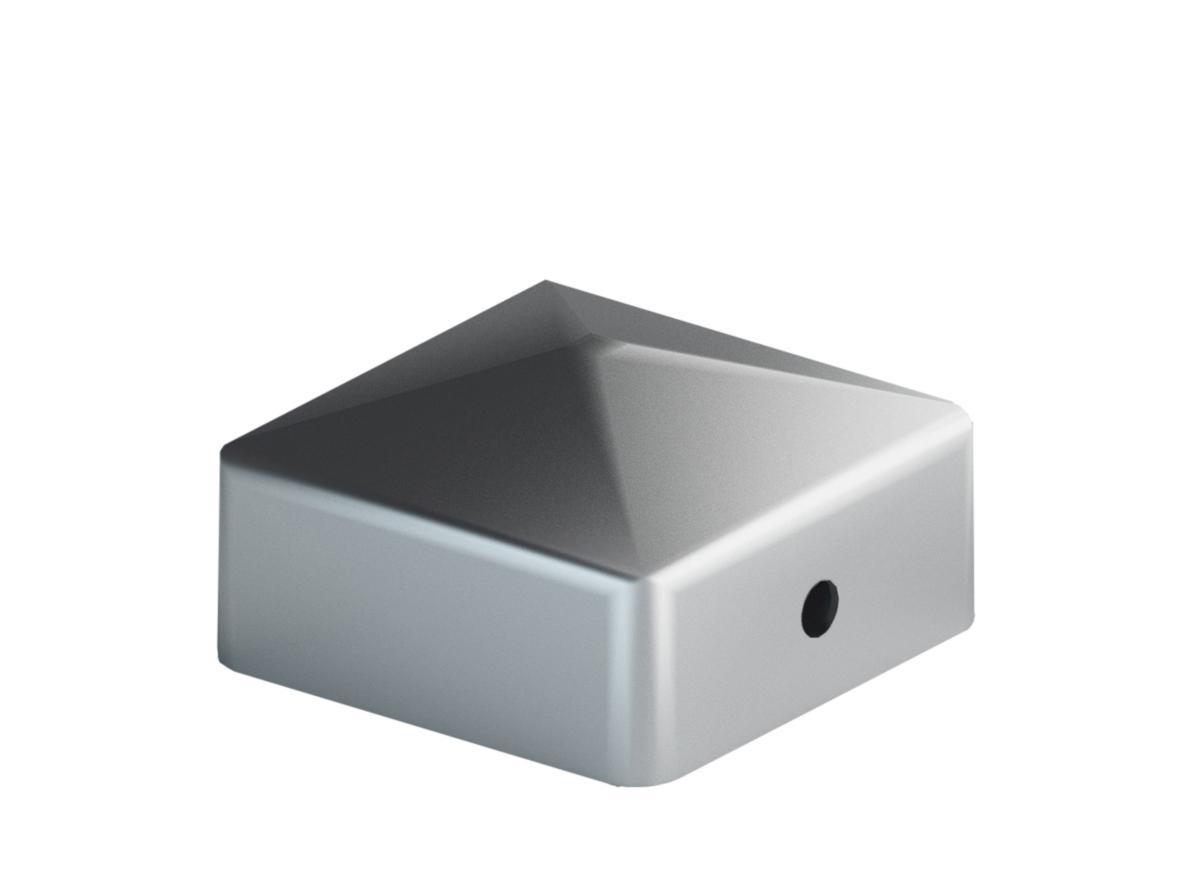 Stolplock, pyramidform - STOLPLOCK ROSTRFI 46X46 MM