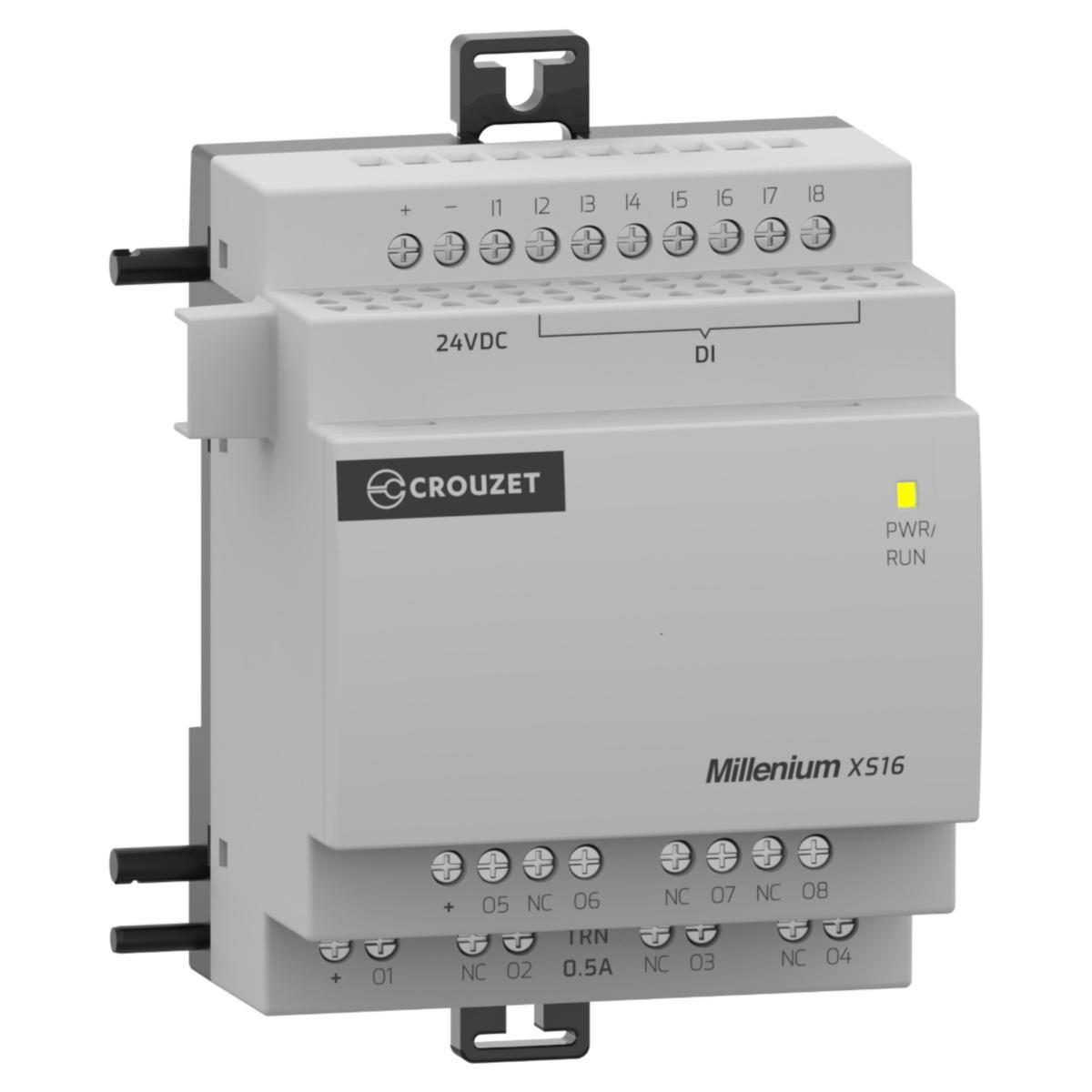 Expansionsmodul Millenium MXS, statisk - EXPANSION 24VDC 16I/O SSR MXS16D1