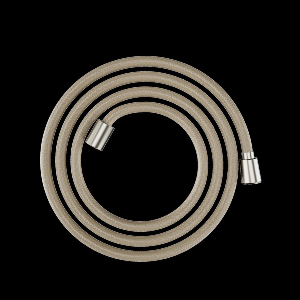 Duschslang HG Designflex, Hansgrohe - HANSGROHE DUSCHSLANG DESIGNFLEX 200 CM BORST.NICKEL