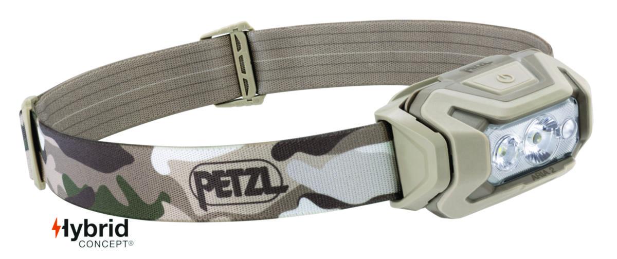 Pannlampa Petzl Aria 2 RGB Desert - PANNLAMPA PETZL ARIA 2 RGB DESERT
