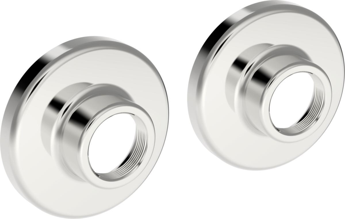 Täckbricka Optima, Oras - ORAS OPTIMA TÄCKBRICKA G20 KROM, 70X25, 2-PACK