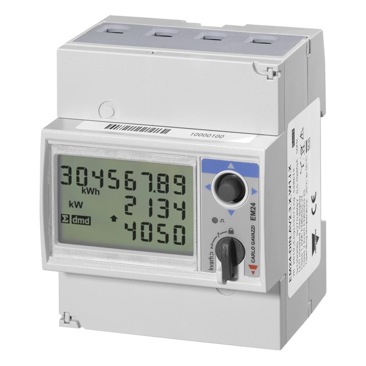 Elmätare EM24 direktmätning - ENERGIMÄT 65A WM-BUS INT MID EM24DINAV23XW1IPFA