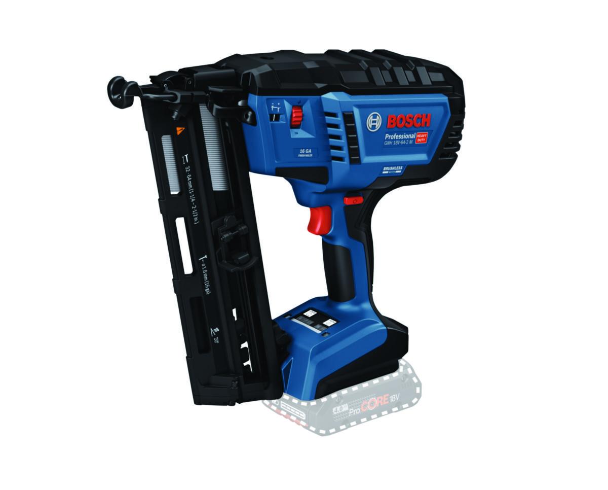Dyckertpistol Bosch GNH 18V-64-2 M SOLO - DYCKERTPISTOL BOSCH GNH 18V 64-2 M 20 ° 1,6 MM 32–64 MM