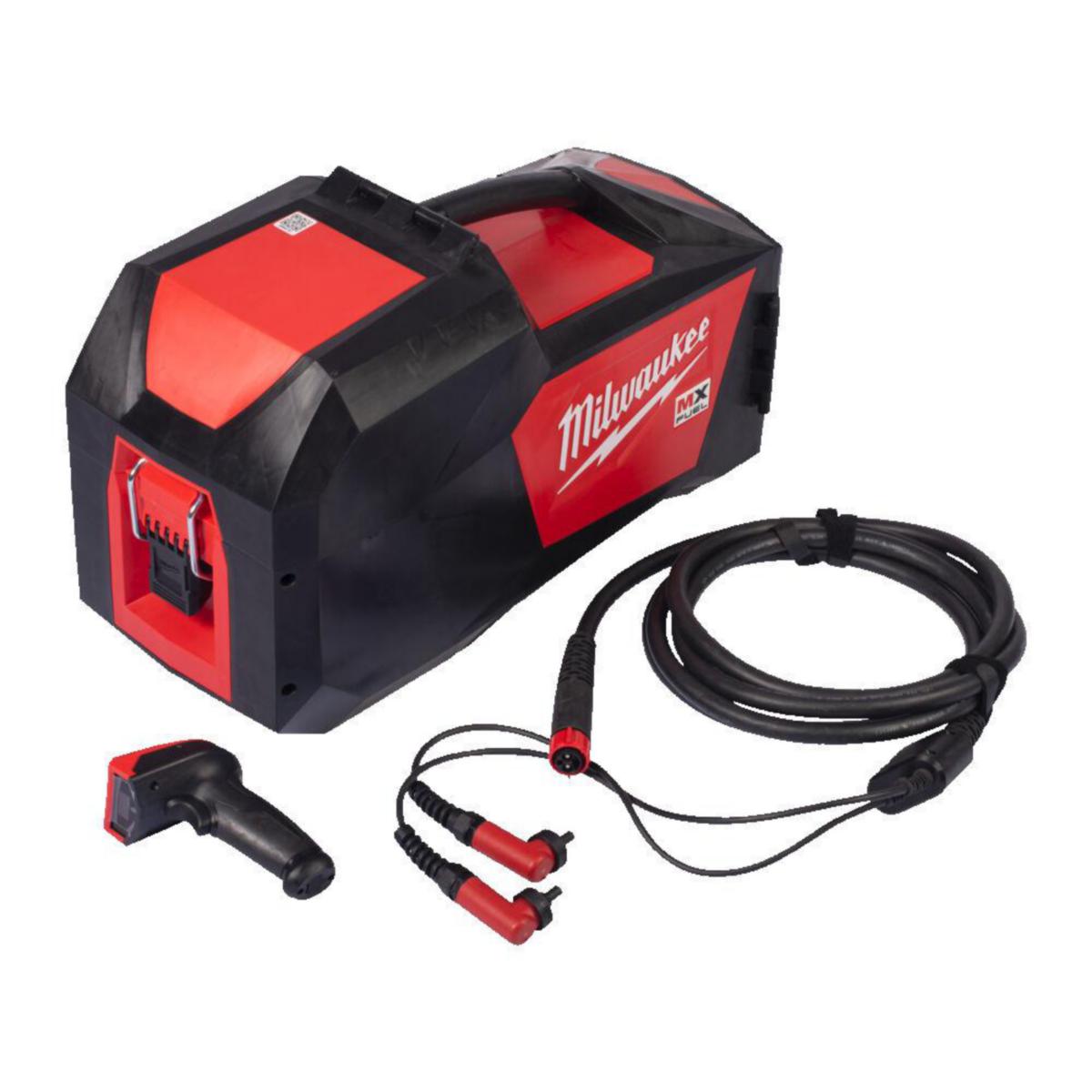 Elektrosvetsmaskin Milwaukee MXF EFP-802 - ELEKTROMUFFSVETS MILWAUKEE MXF EFP-802, 2X8AH+LADDARE