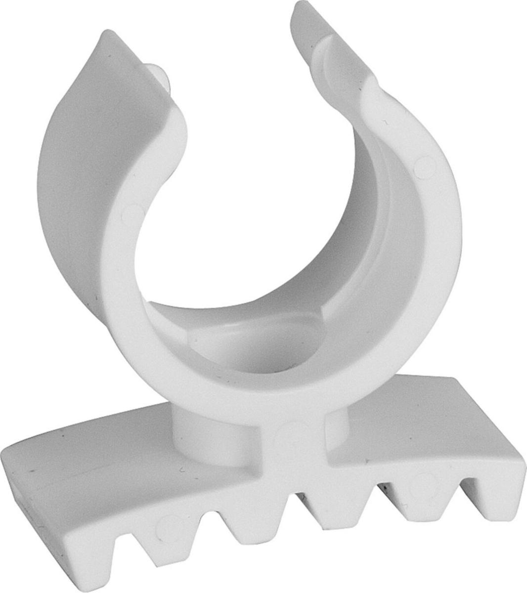 Pex Fix pipe clamp, Faluplast - PIPE CLAMP F 25MM PEX PEX FIX, WHITE