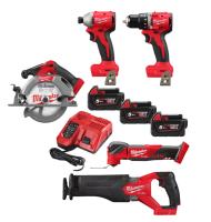 Kombikit Milwaukee M18 FPP5SEC-503B