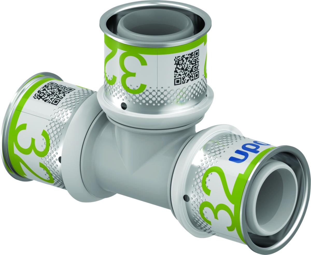 T-pipe, S-Press PLUS PPSU, Uponor - UPONOR S-PRESS PLUS TEE PPSU 32-32-32