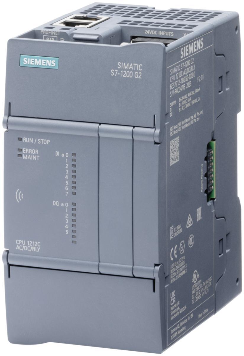Grundsystem S7-1200 G2 standard - CPU 1212C ,DC/DC/DC, 8DI/6DQ 6ES7212-1AG50-0XB0