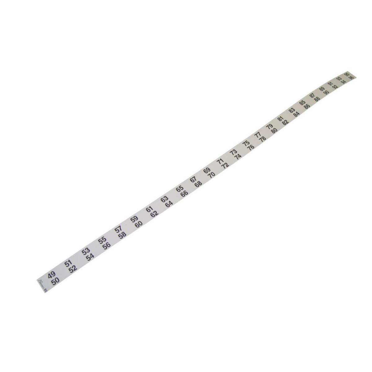 Paneletiketter, Nexans - PANELETIKETT KB 112 49-96