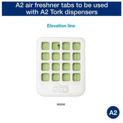 AIRFRESHENER TORK UNIVERSAL DOFTPLATTA CITRUS 20ST/FRP